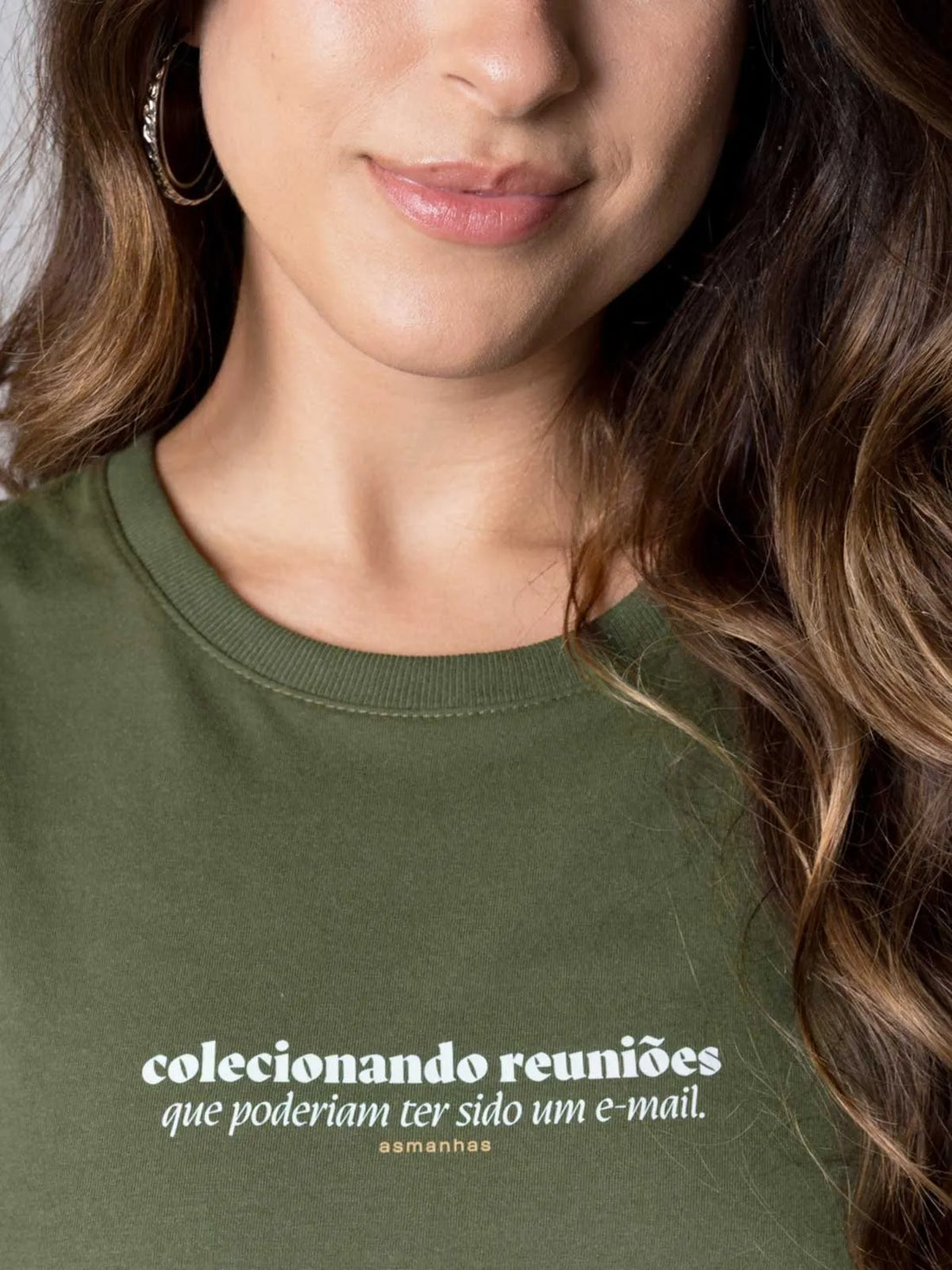 Camiseta Feminina Colecionando Reuniões Asmanhas