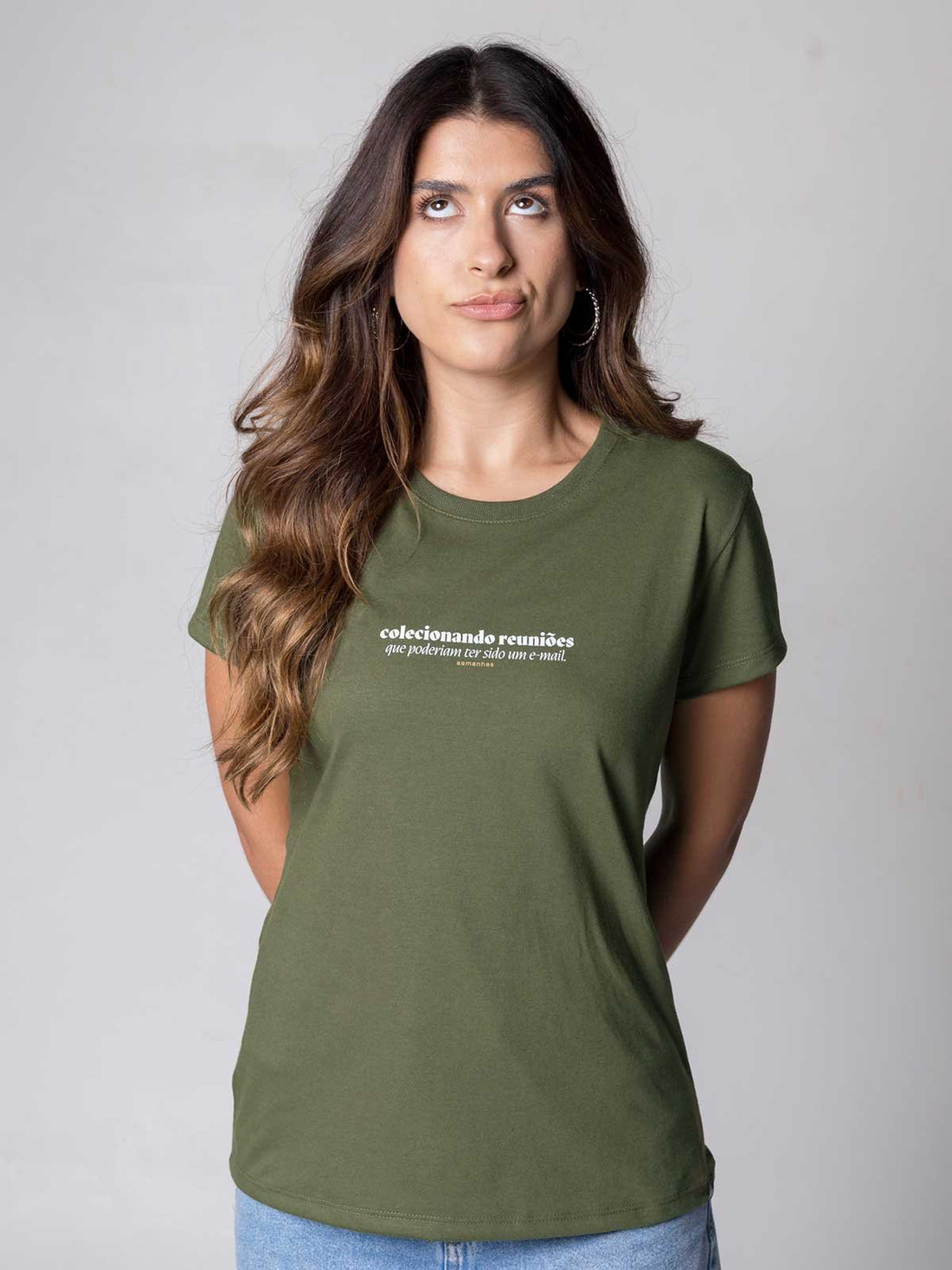Camiseta Feminina Colecionando Reuniões Asmanhas