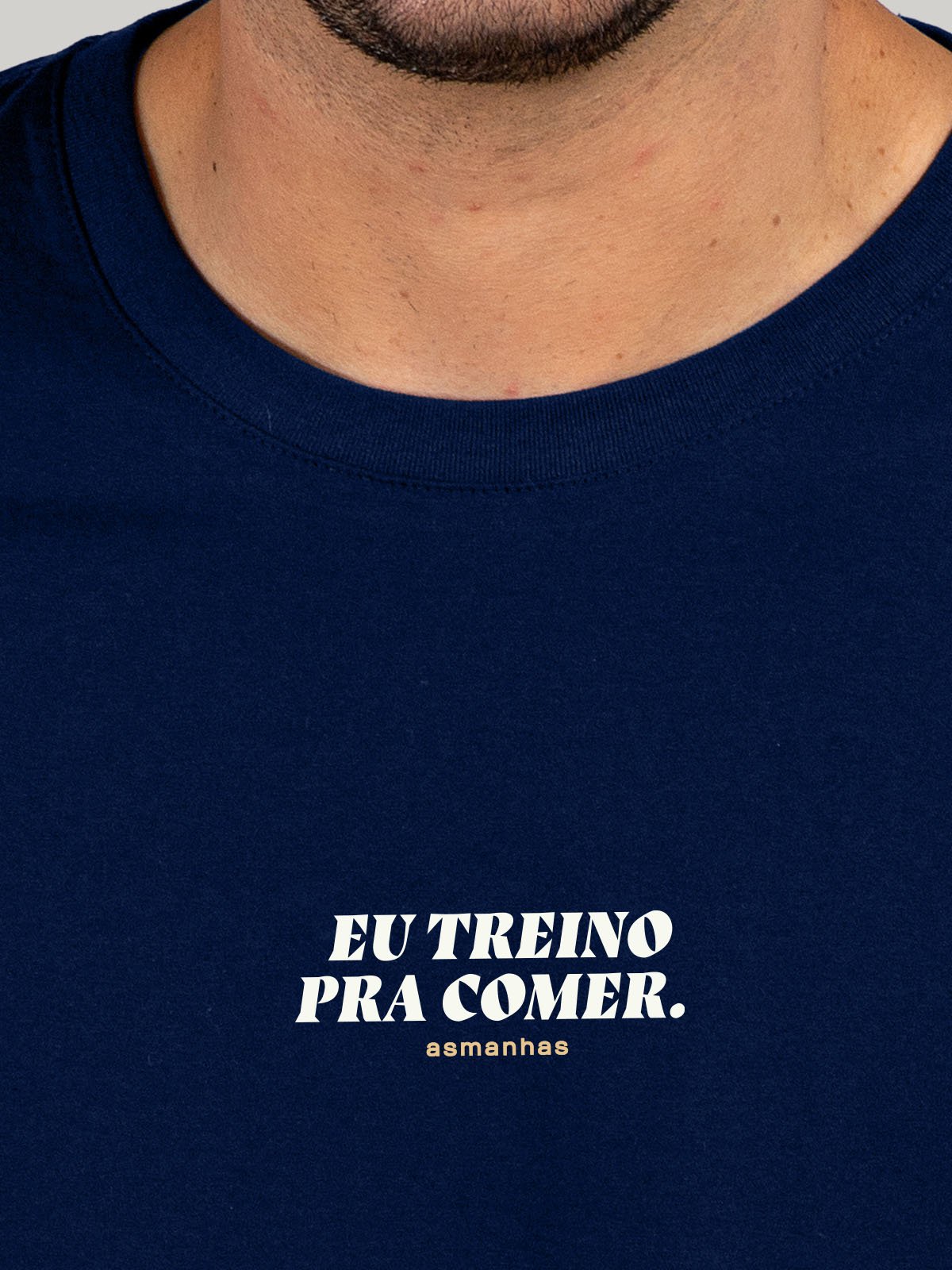 Camiseta Eu Treino Pra Comer Asmanhas