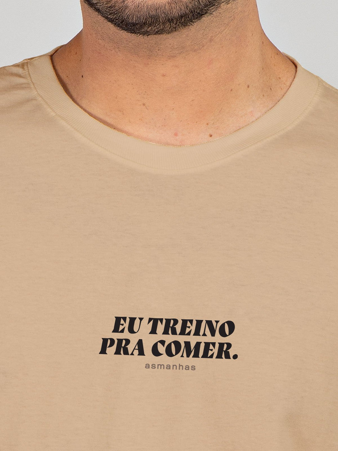 Camiseta Eu Treino Pra Comer Asmanhas