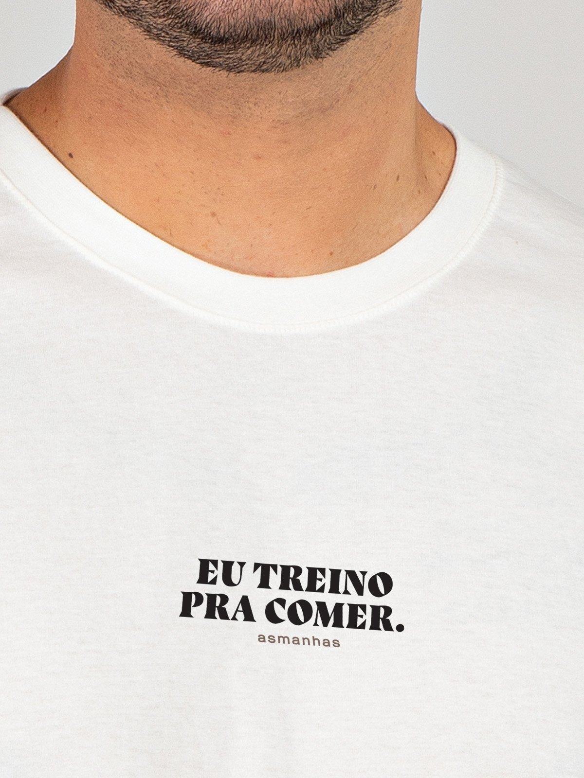 Camiseta Eu Treino Pra Comer Asmanhas