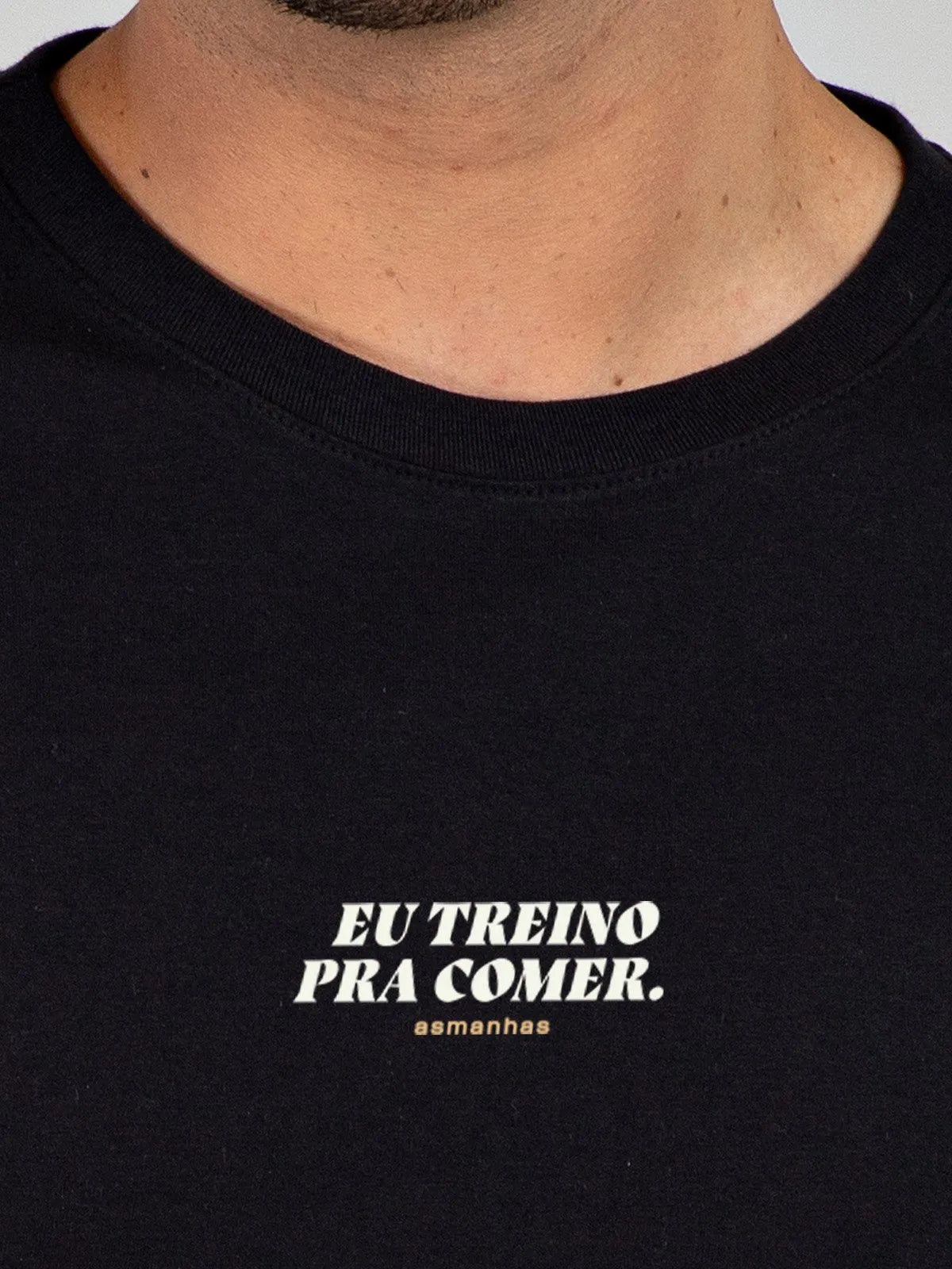 Camiseta Eu Treino Pra Comer Asmanhas