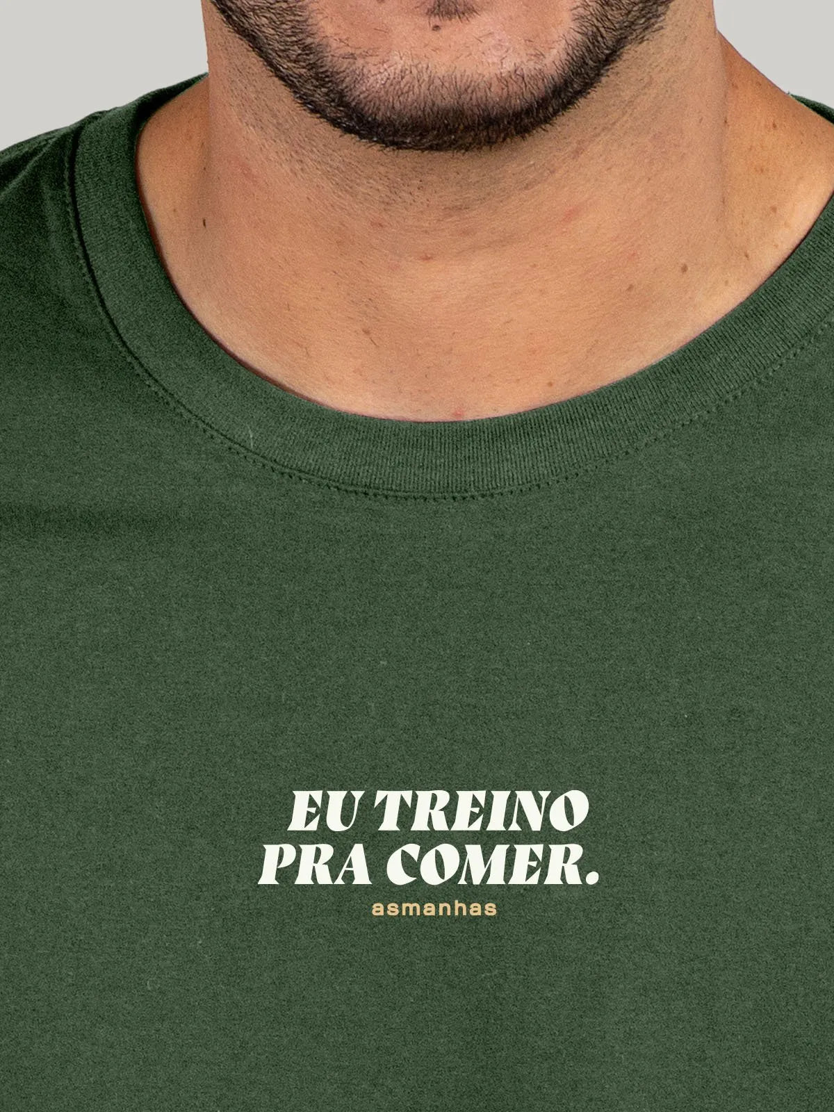 Camiseta Eu Treino Pra Comer Asmanhas