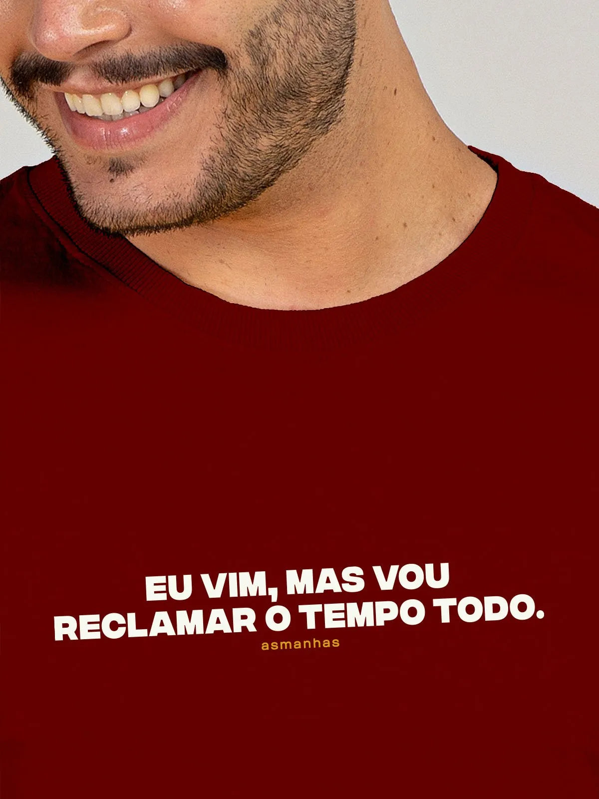 Camiseta Reclamar o Tempo Todo Asmanhas