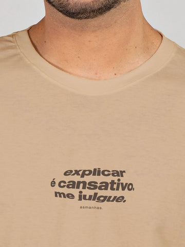 Camiseta Explicar é Cansativo Asmanhas