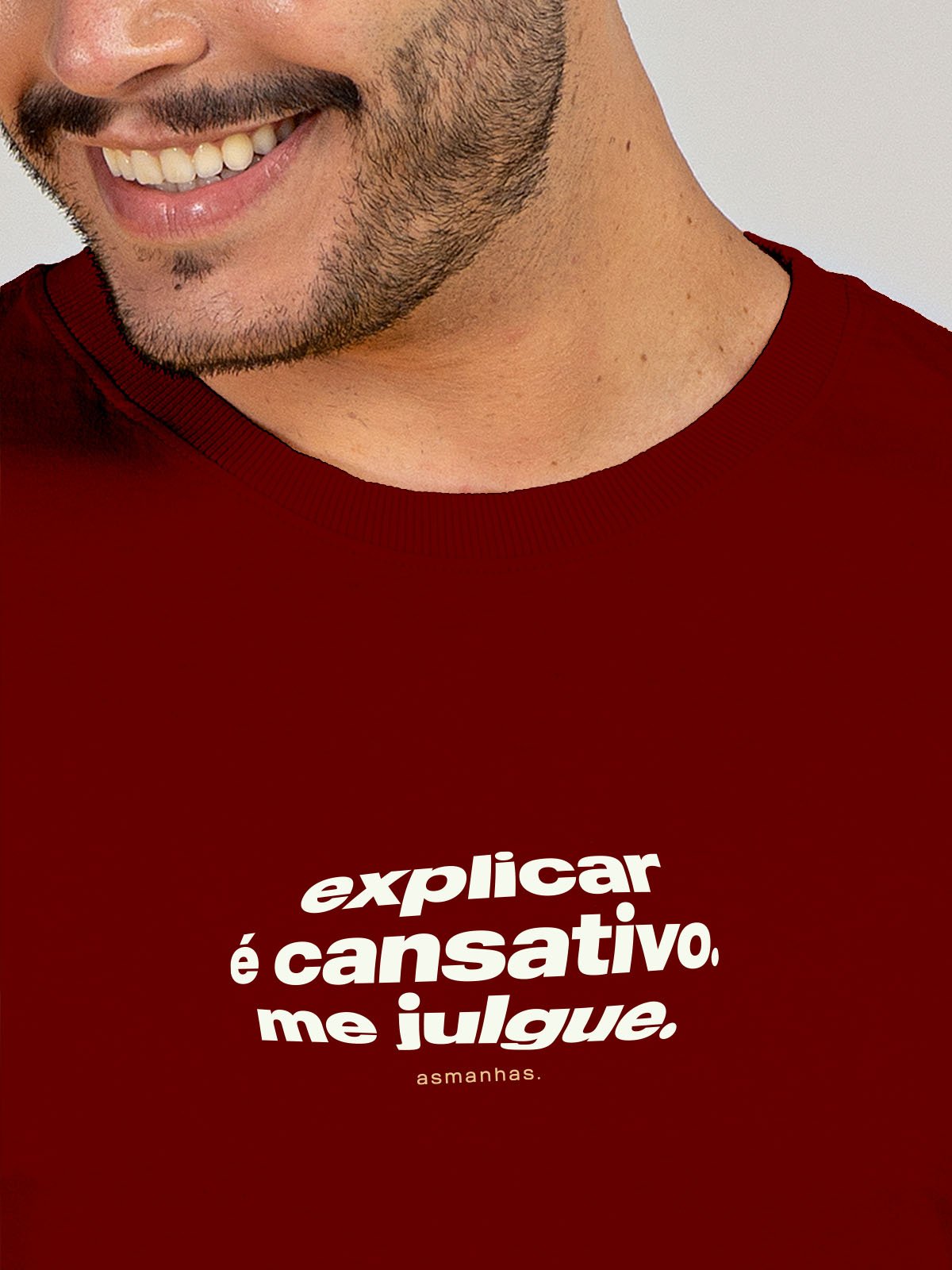 Camiseta Explicar é Cansativo Asmanhas