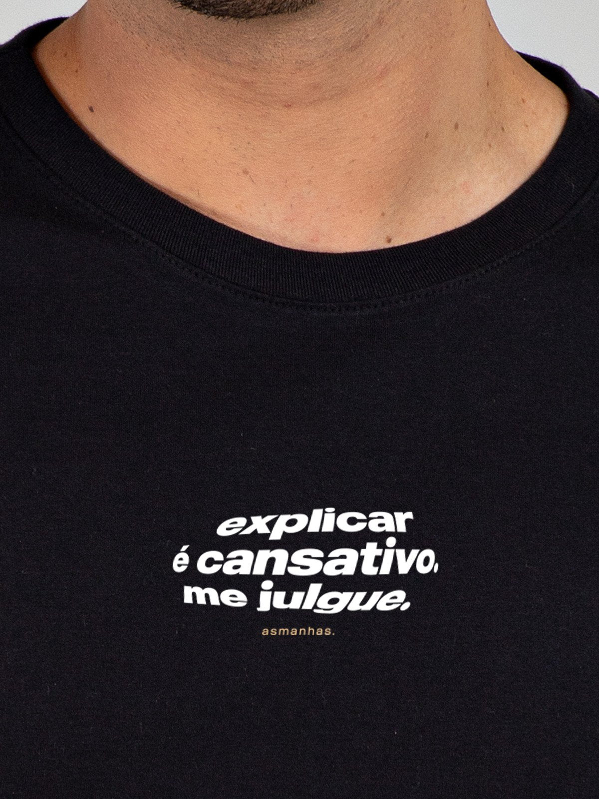 Camiseta Explicar é Cansativo Asmanhas