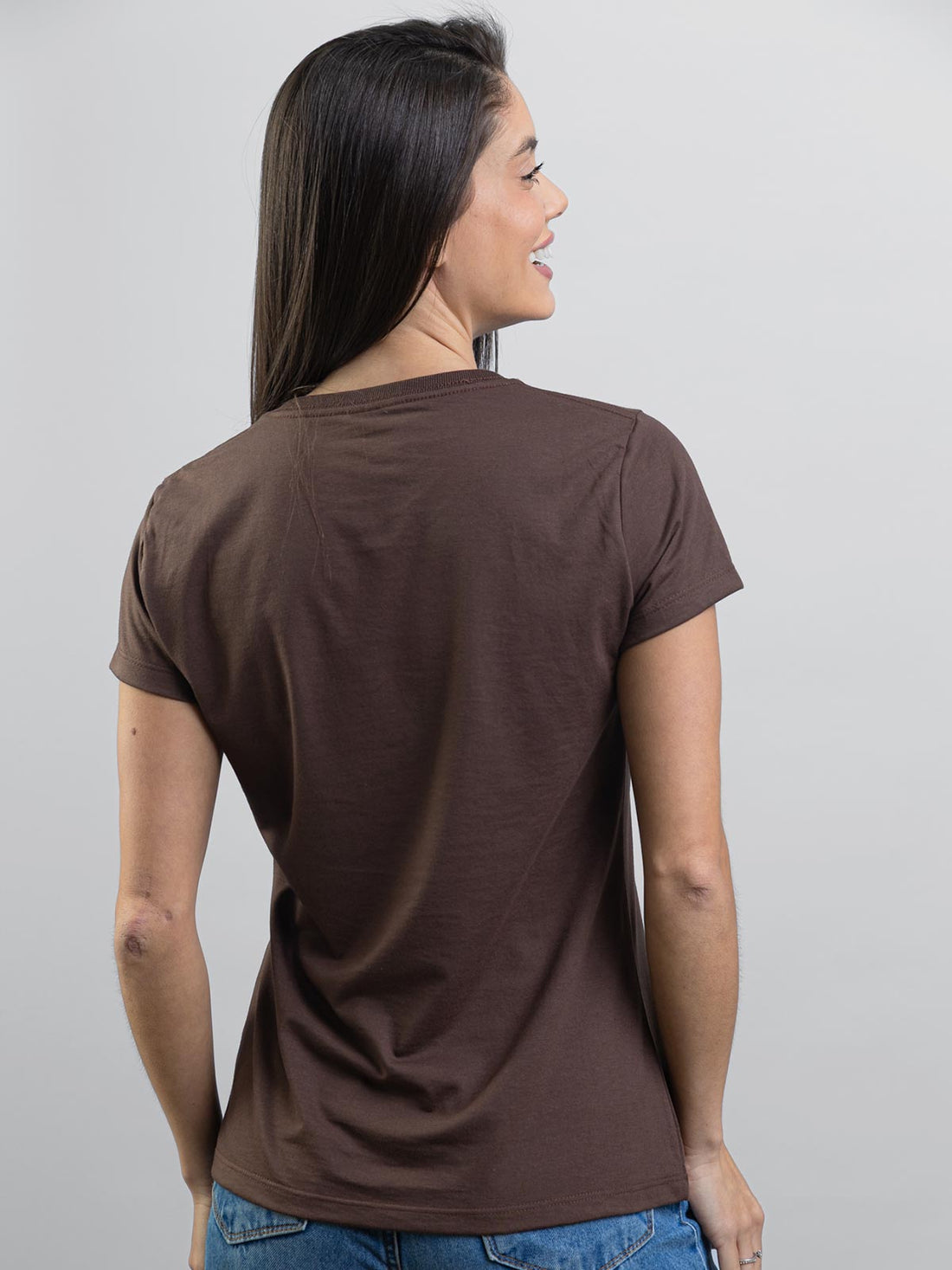 Camiseta Feminina Lisa Básica Asmanhas
