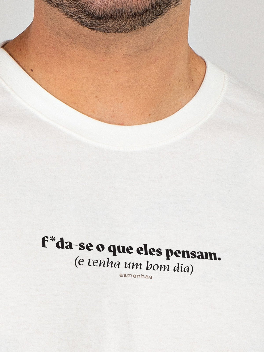 Camiseta Tenha Um Bom Dia Asmanhas