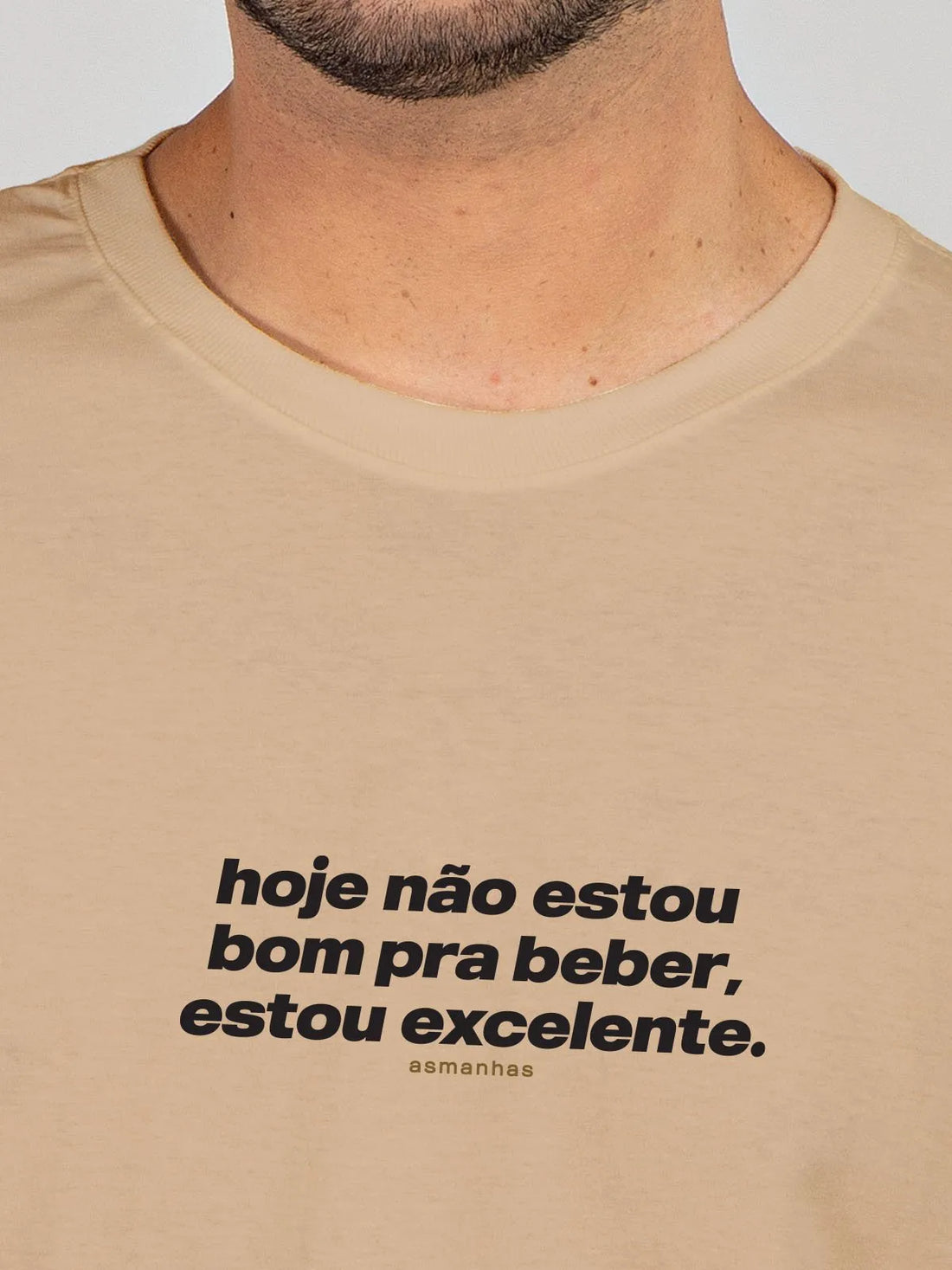 Camiseta Não Estou Bom Pra Beber Asmanhas