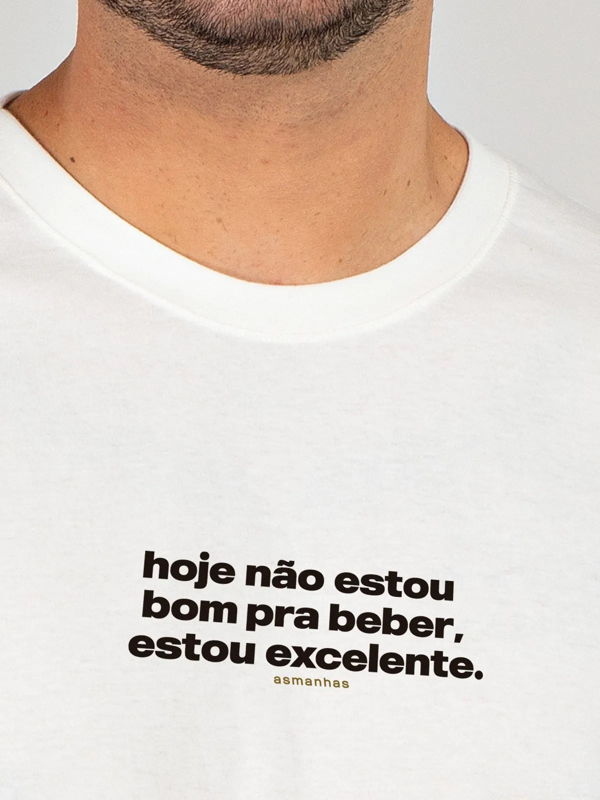 Camiseta Não Estou Bom Pra Beber Asmanhas