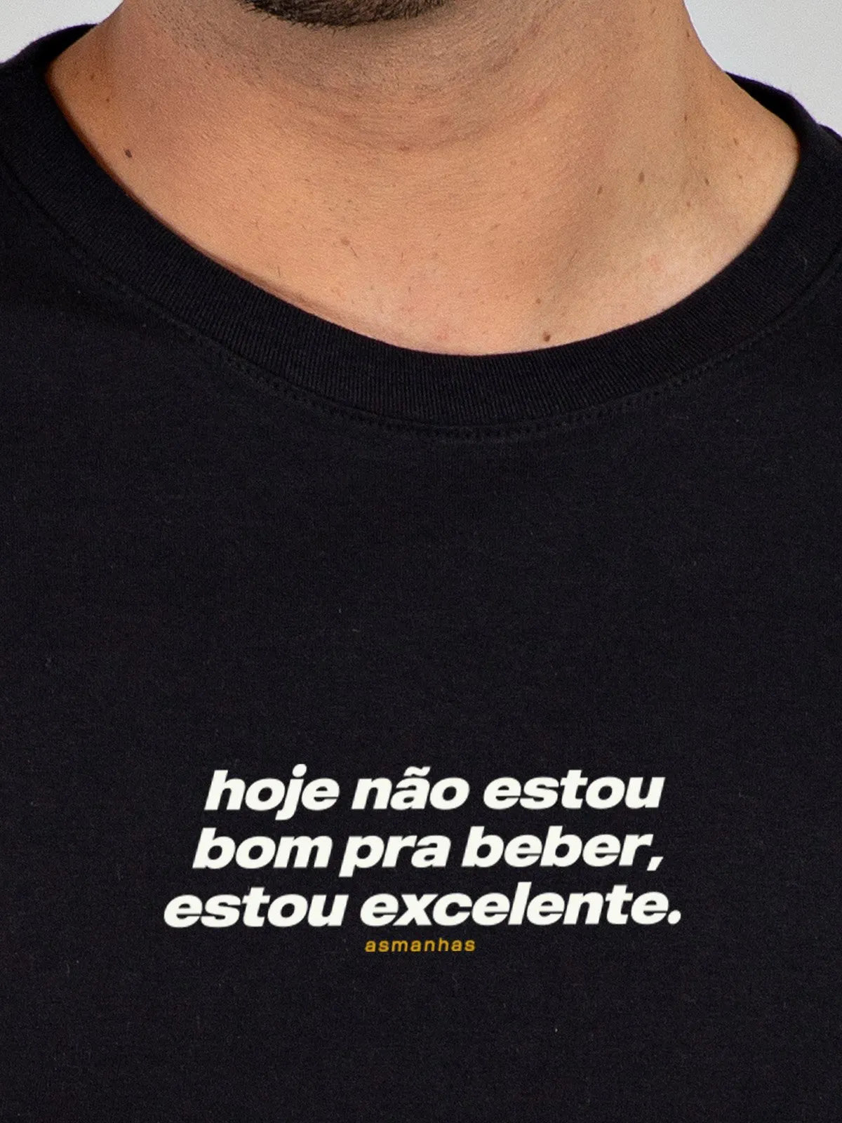 Camiseta Não Estou Bom Pra Beber Asmanhas