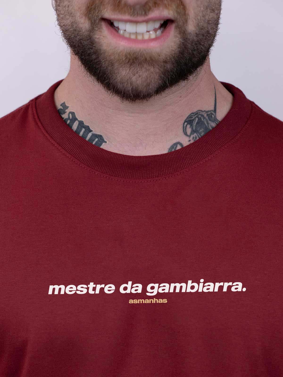 Camiseta Mestre da Gambiarra Asmanhas