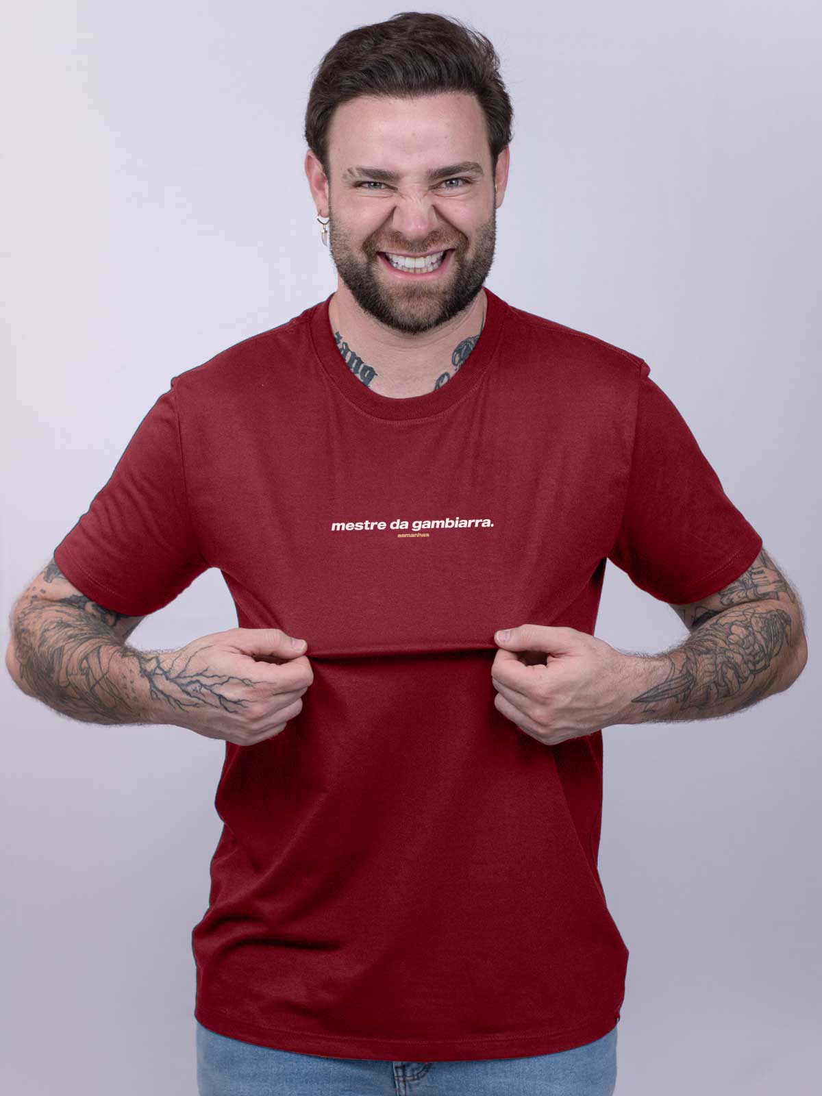 Camiseta Mestre da Gambiarra Asmanhas