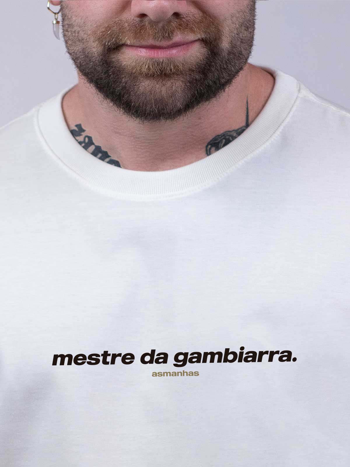 Camiseta Mestre da Gambiarra Asmanhas