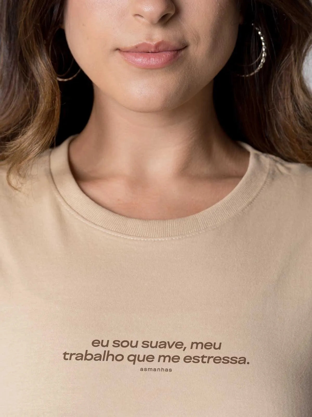 Camiseta Feminina Meu Trabalho Que Me Estressa Asmanhas