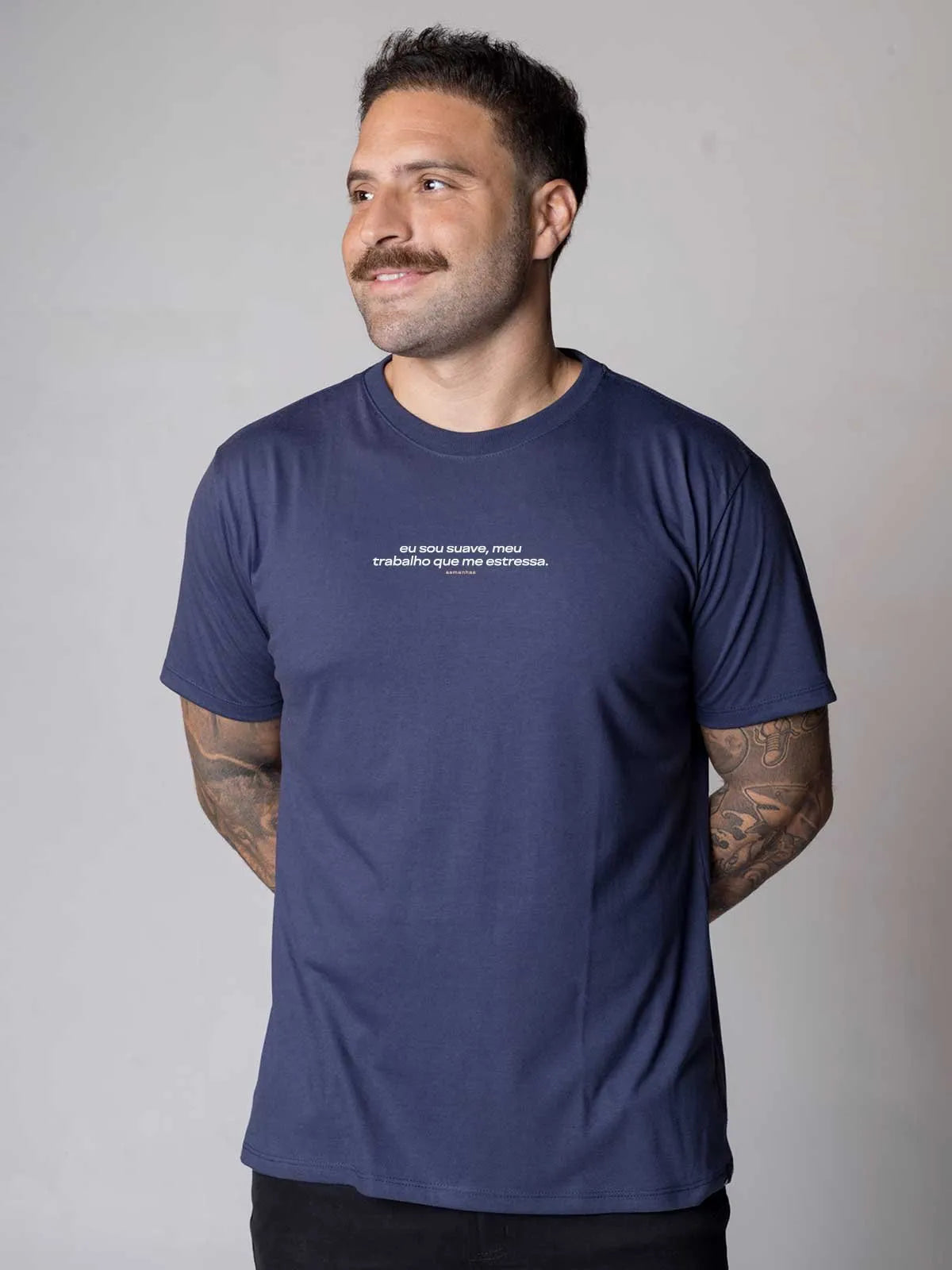 Camiseta Meu Trabalho Que Me Estressa Asmanhas