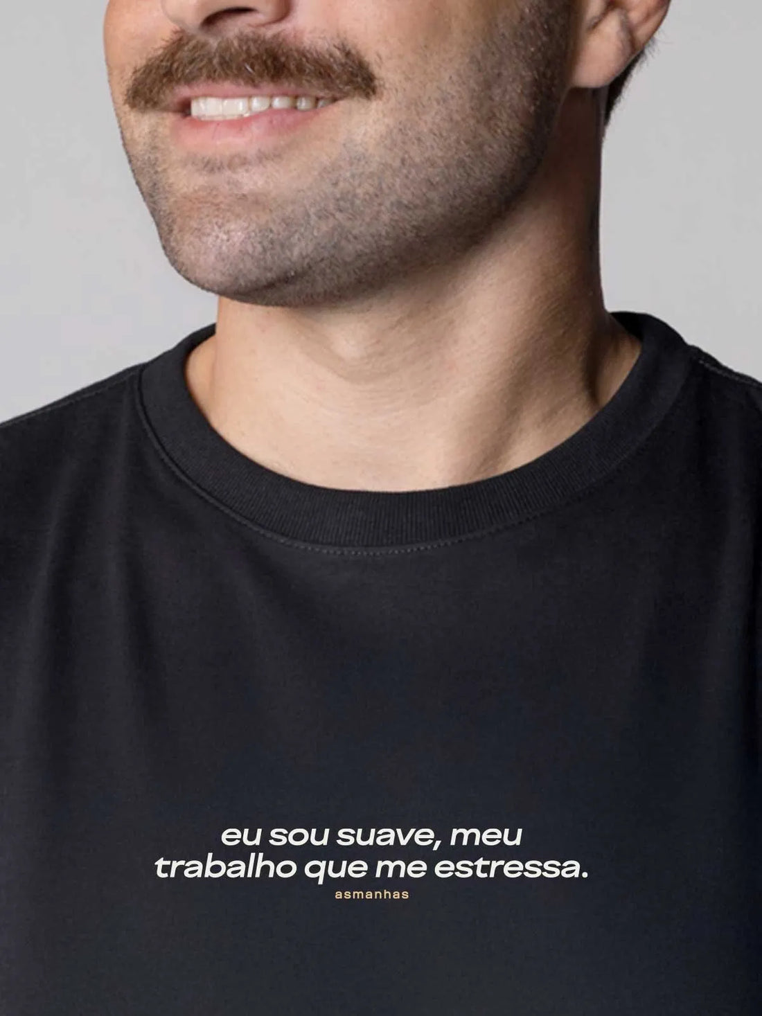 Camiseta Meu Trabalho Que Me Estressa Asmanhas