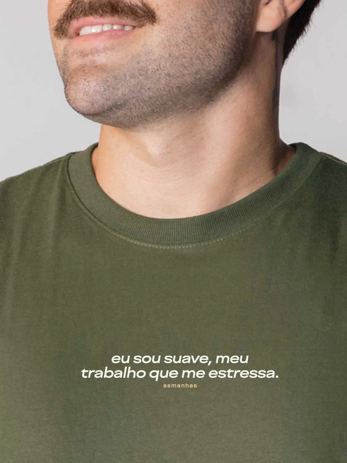 Camiseta Meu Trabalho Que Me Estressa Asmanhas