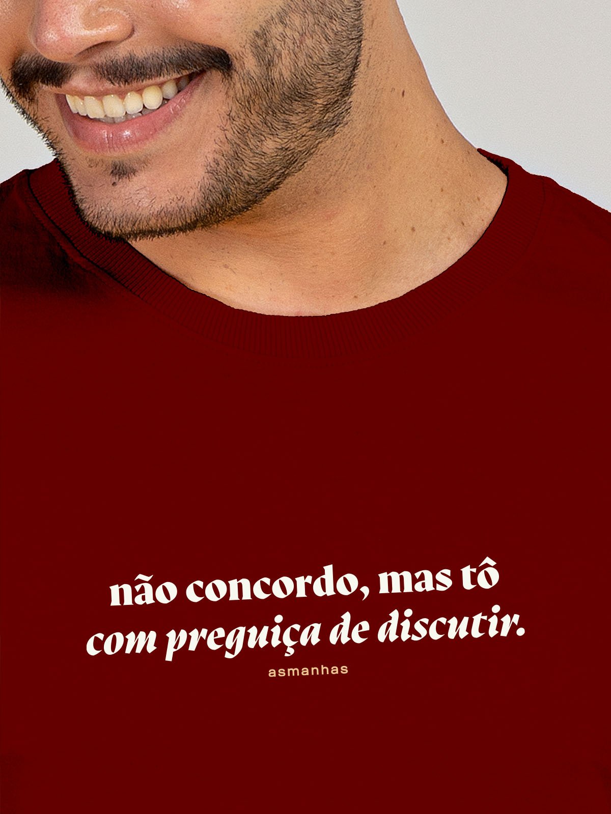 Camiseta Preguiça de Discutir Asmanhas