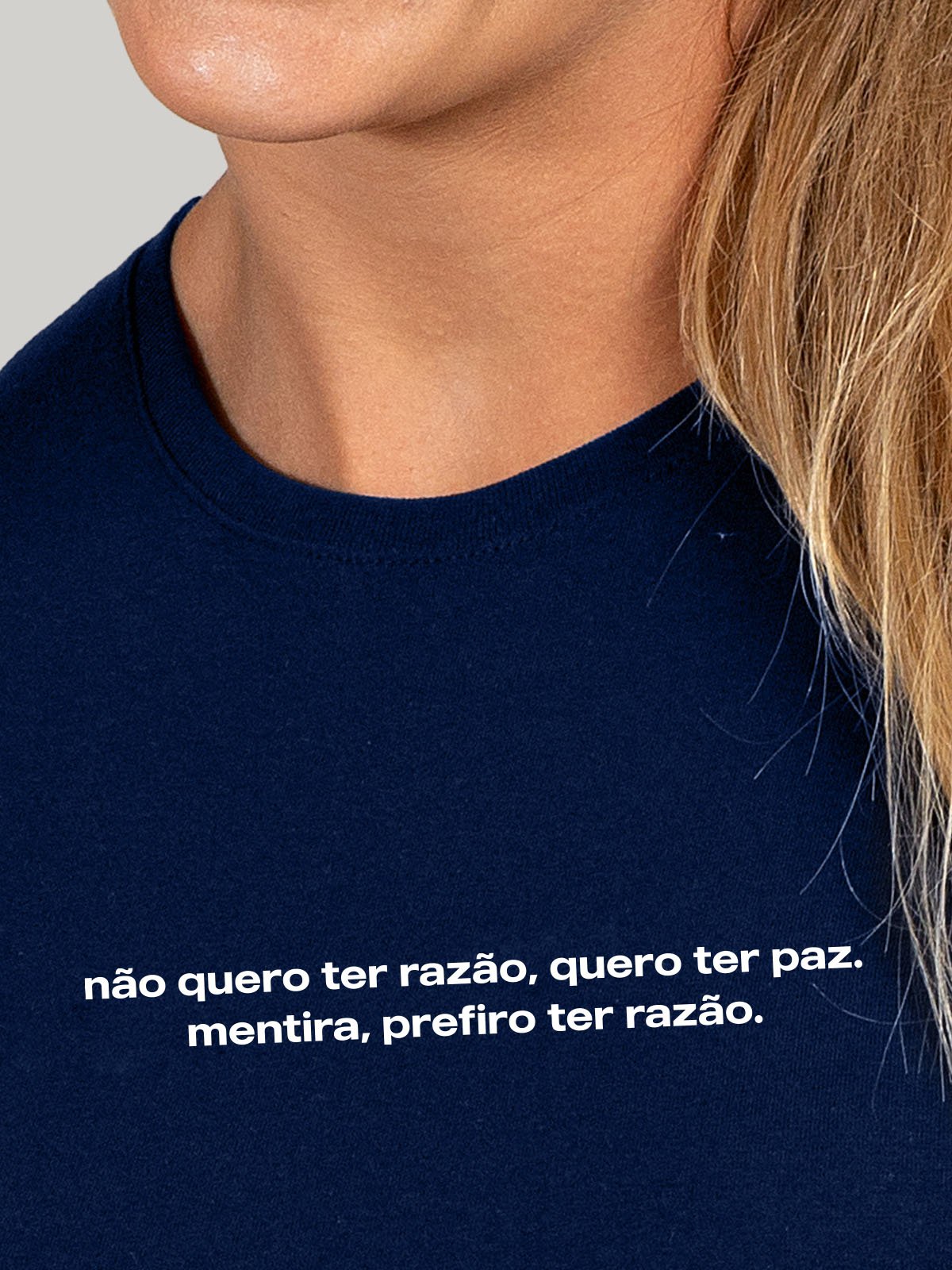 Camiseta Feminina Prefiro Ter Razão Asmanhas