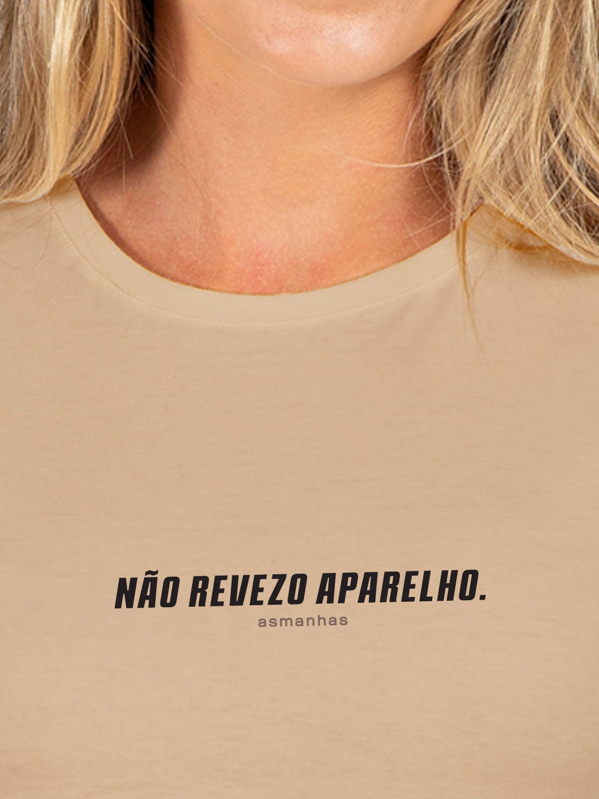 Camiseta Feminina Não Revezo Aparelho Asmanhas