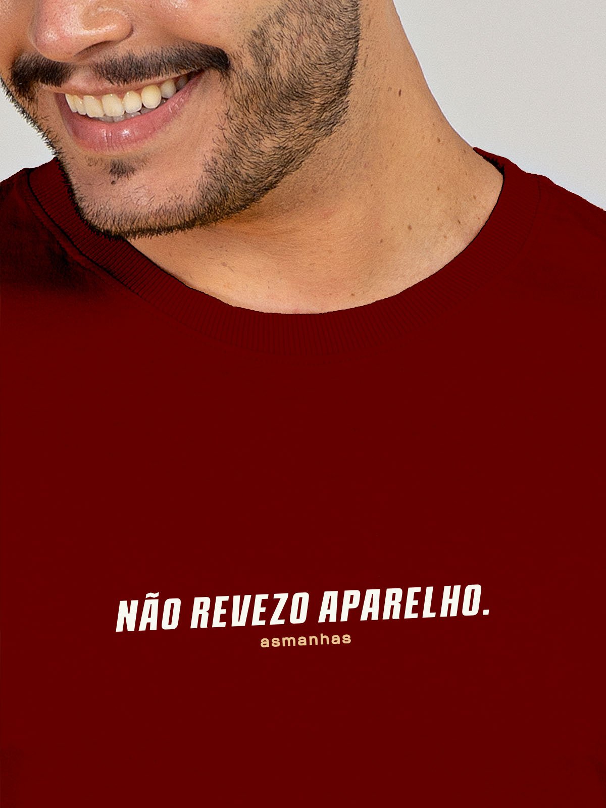 Camiseta Não Revezo Aparelho Asmanhas