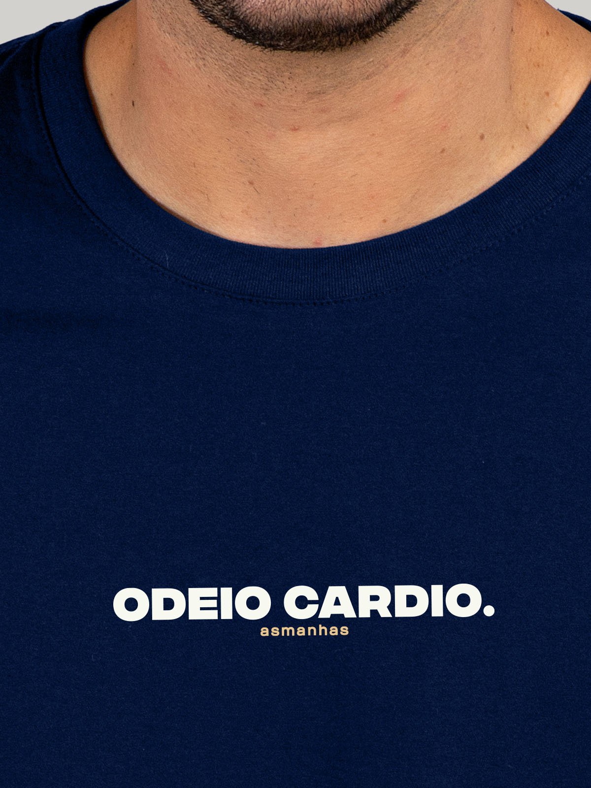 Camiseta Odeio Cardio Asmanhas