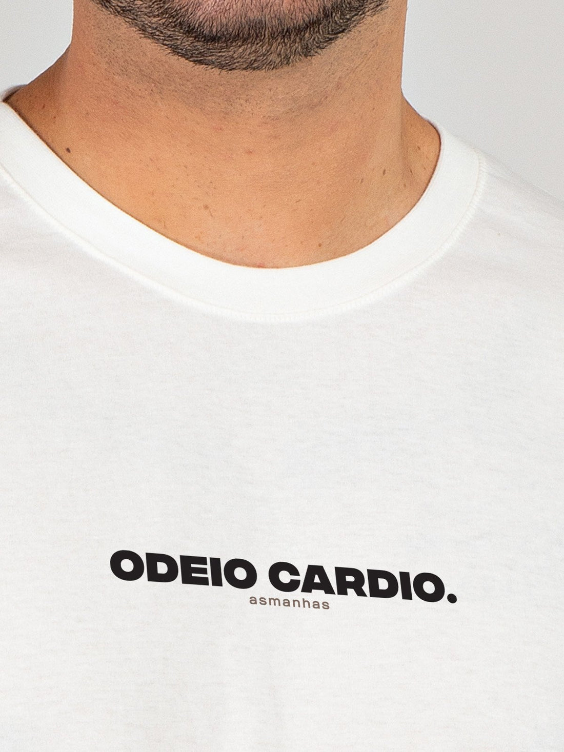 Camiseta Odeio Cardio Asmanhas