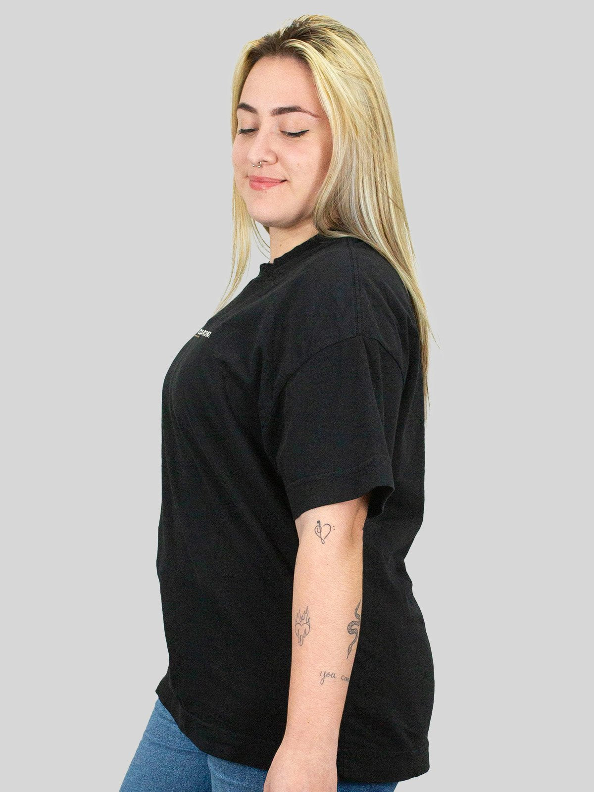 Camiseta Oversized Odeio Cardio Asmanhas