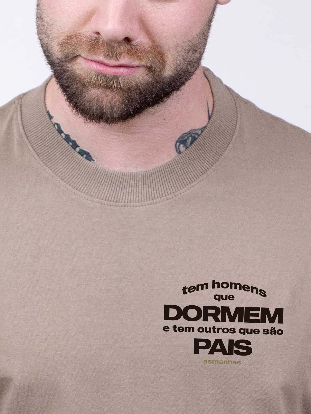 Camiseta Oversized Pais Não Dormem Asmanhas
