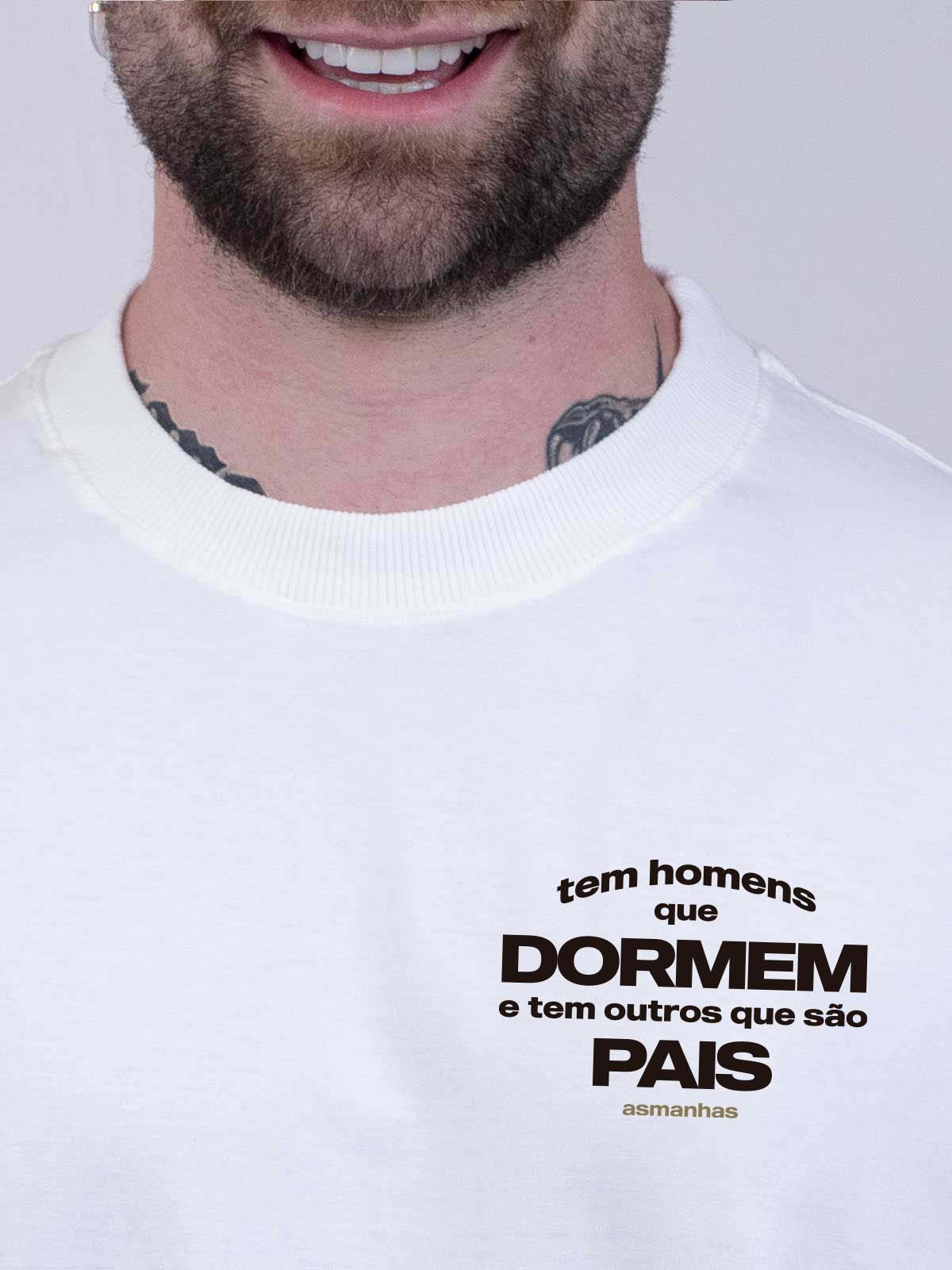 Camiseta Oversized Pais Não Dormem Asmanhas