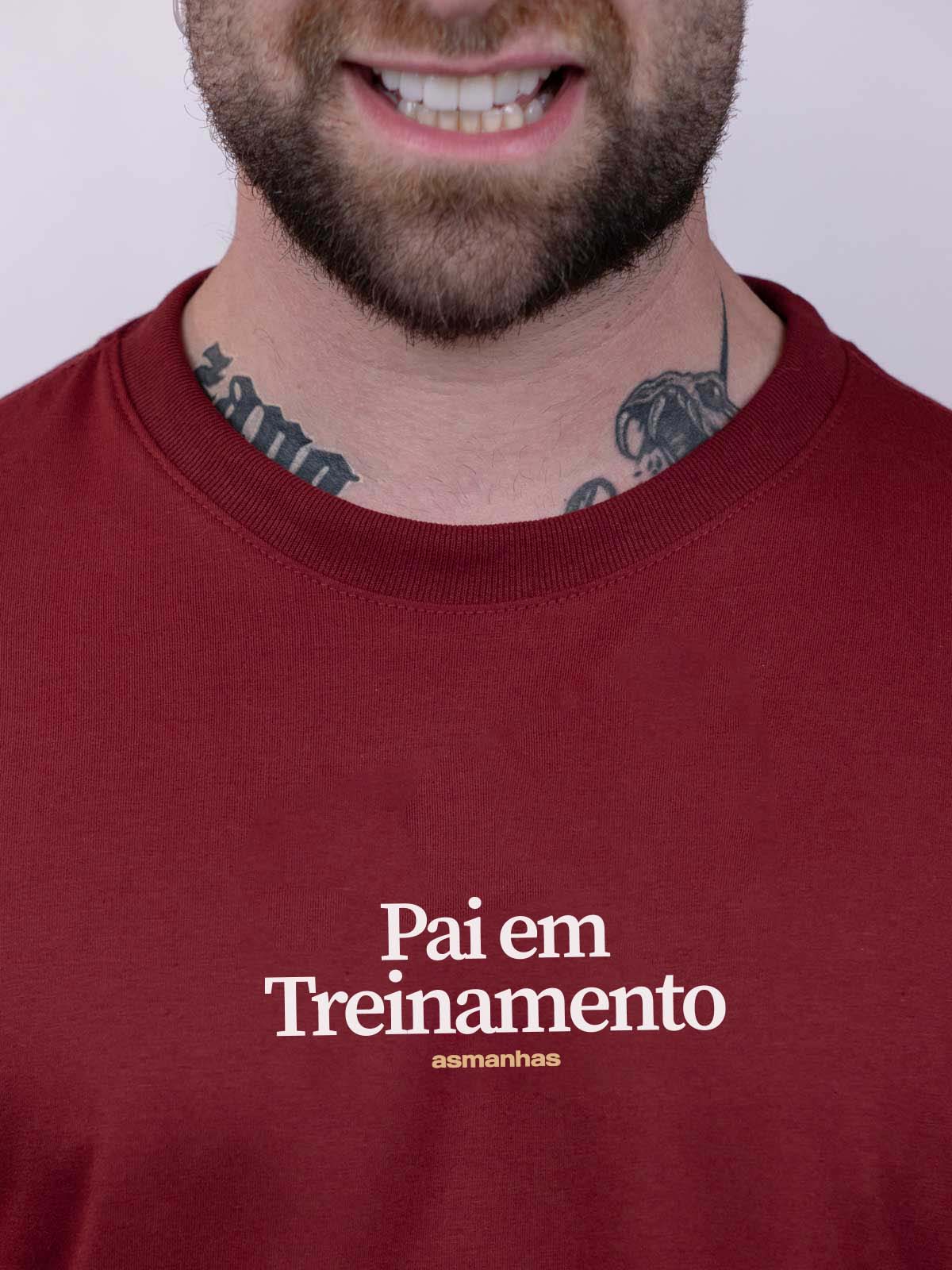 Camiseta Pai em Treinamento Asmanhas