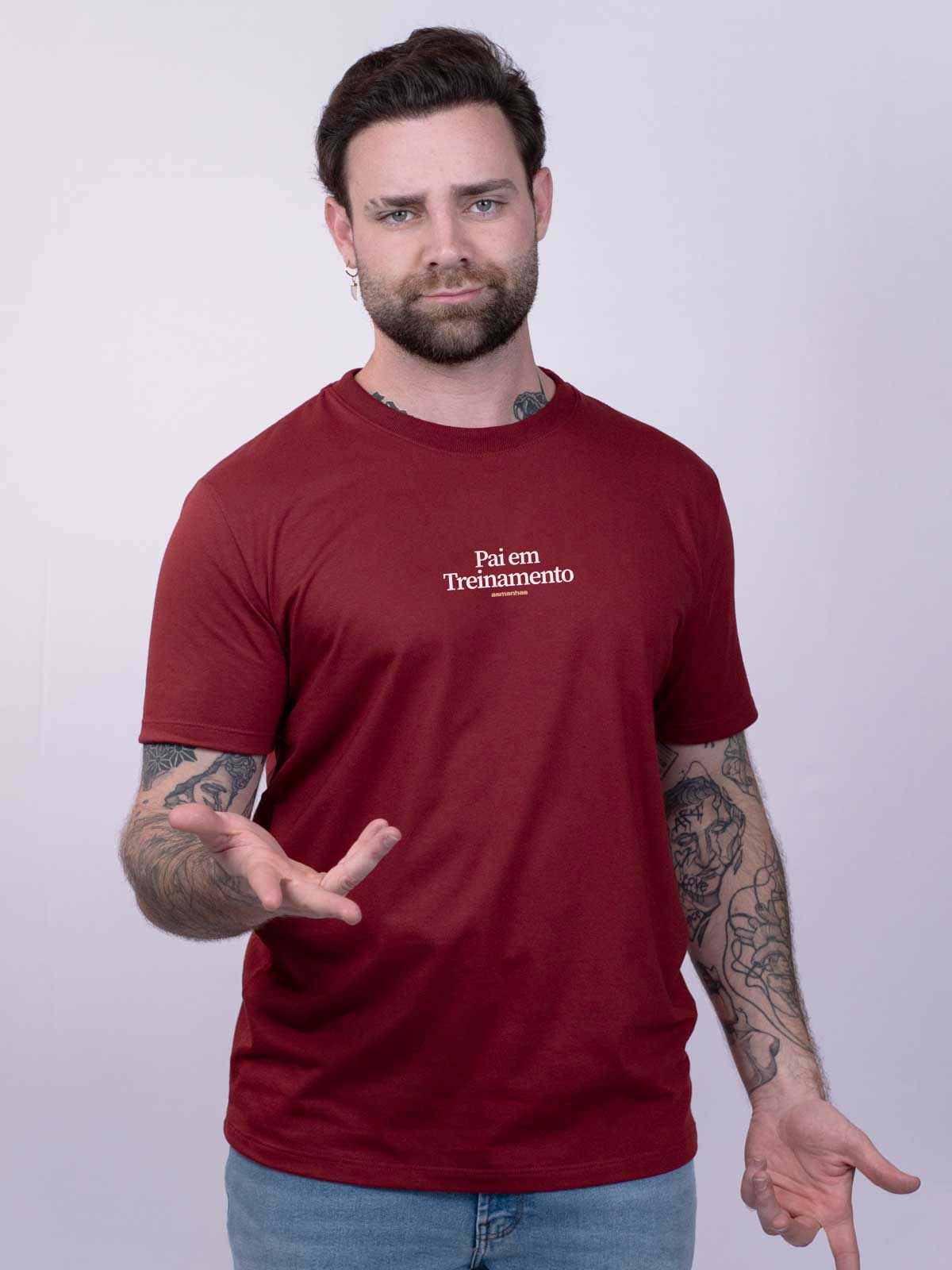 Camiseta Pai em Treinamento Asmanhas