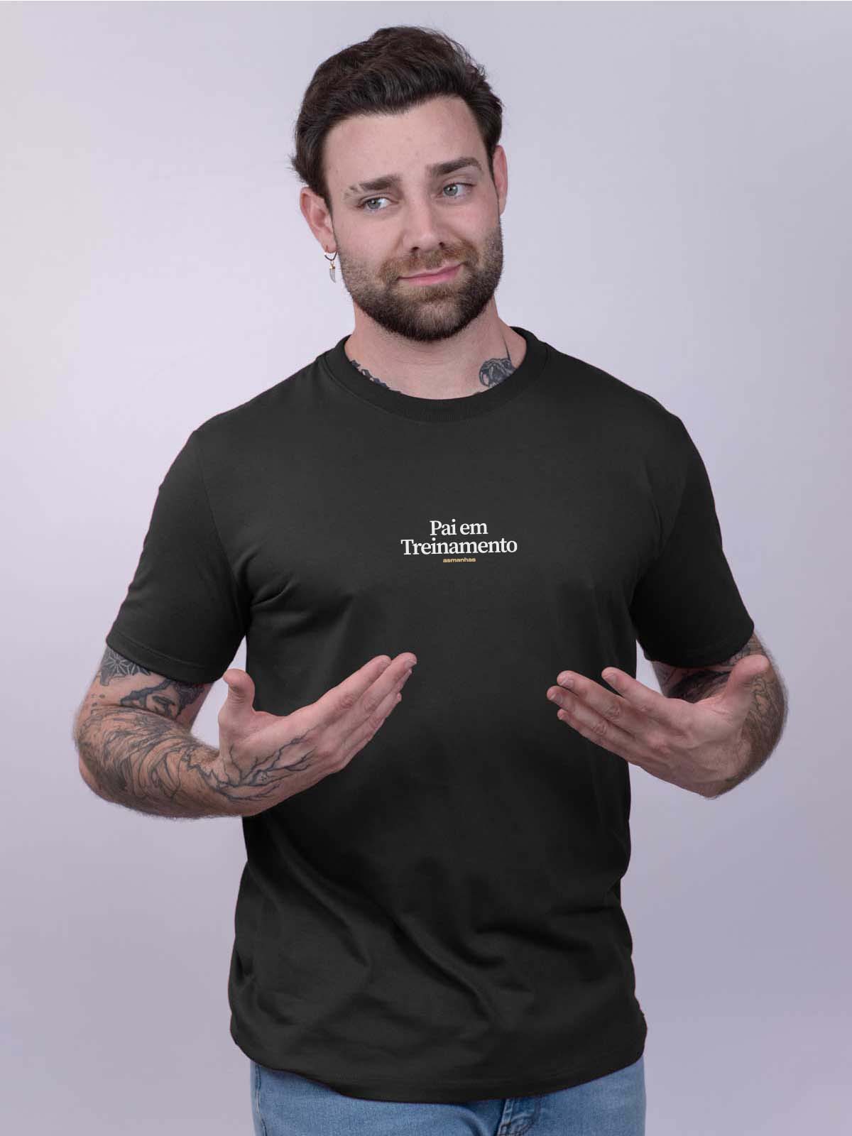 Camiseta Pai em Treinamento Asmanhas