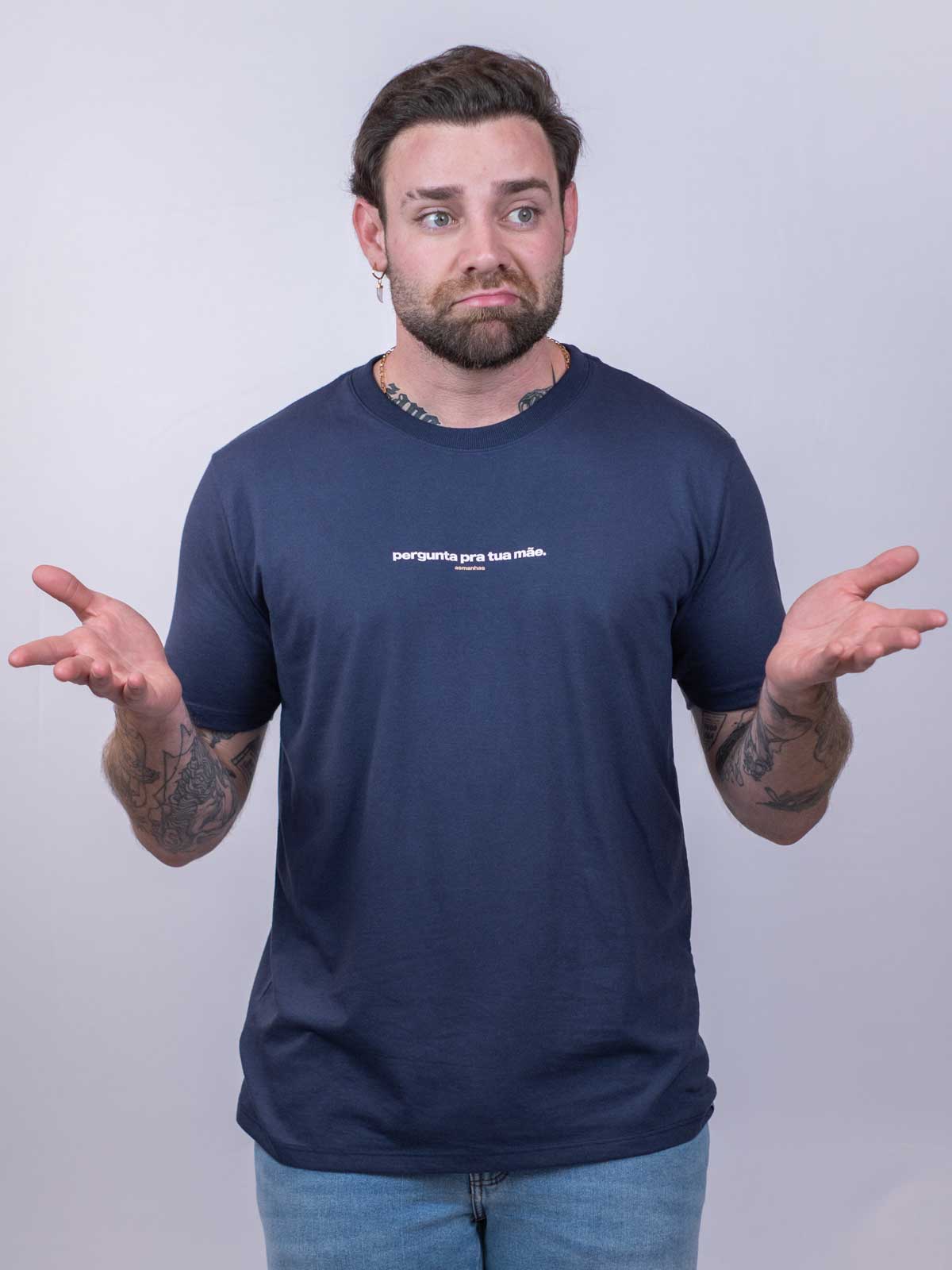 Camiseta Pergunta Pra Sua Mãe Asmanhas