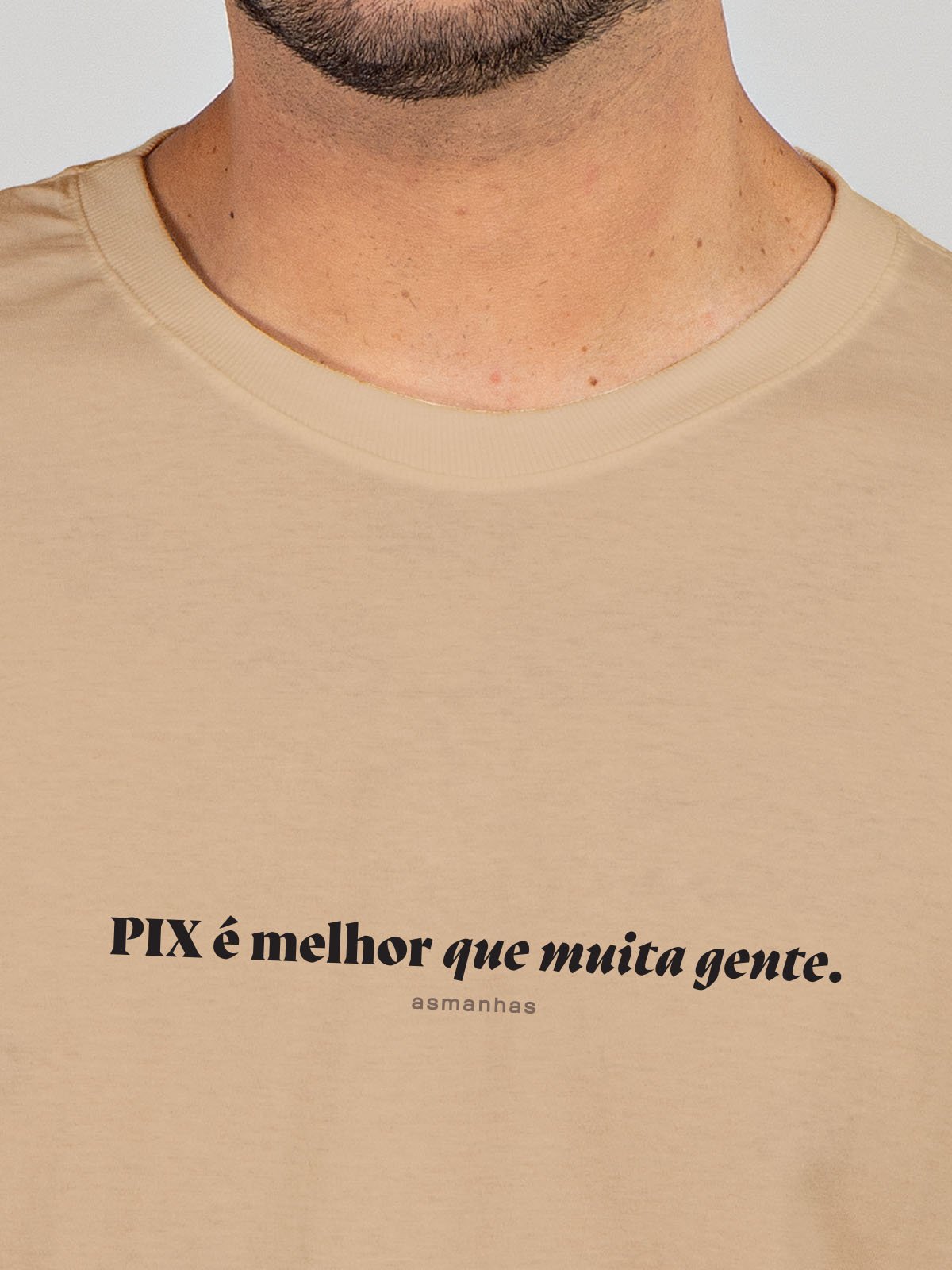 Camiseta Pix É Melhor que Muita Gente Asmanhas