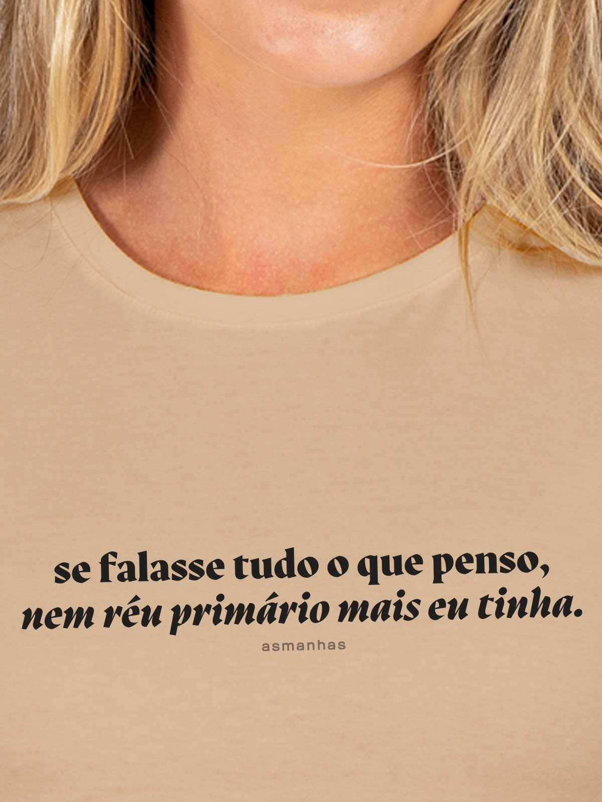 Camiseta Feminina Réu Primário Asmanhas