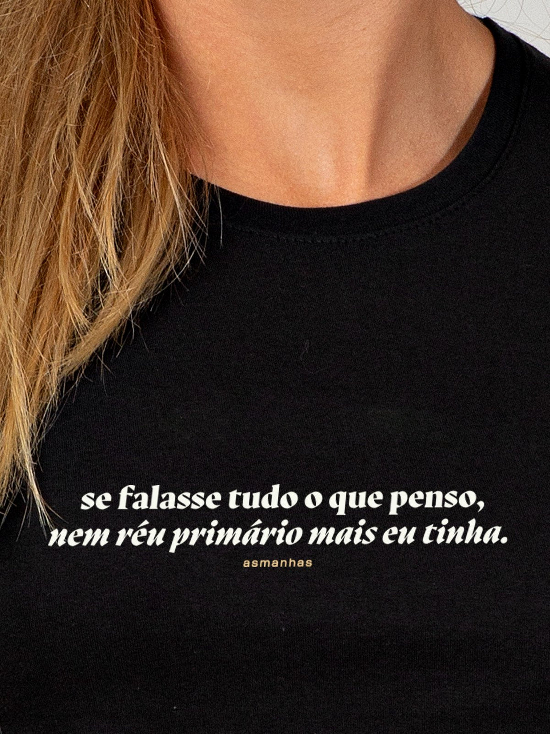 Camiseta Feminina Réu Primário Asmanhas