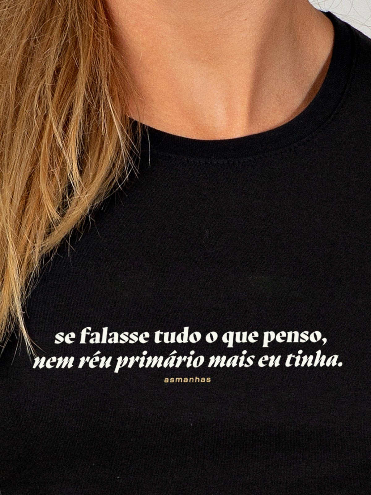 Camiseta Feminina Réu Primário Asmanhas
