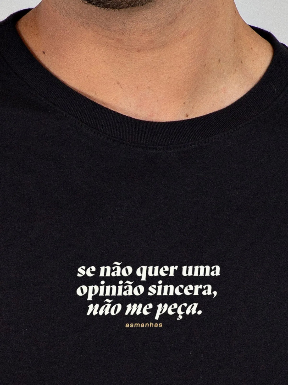 Camiseta Opinião Sincera Asmanhas