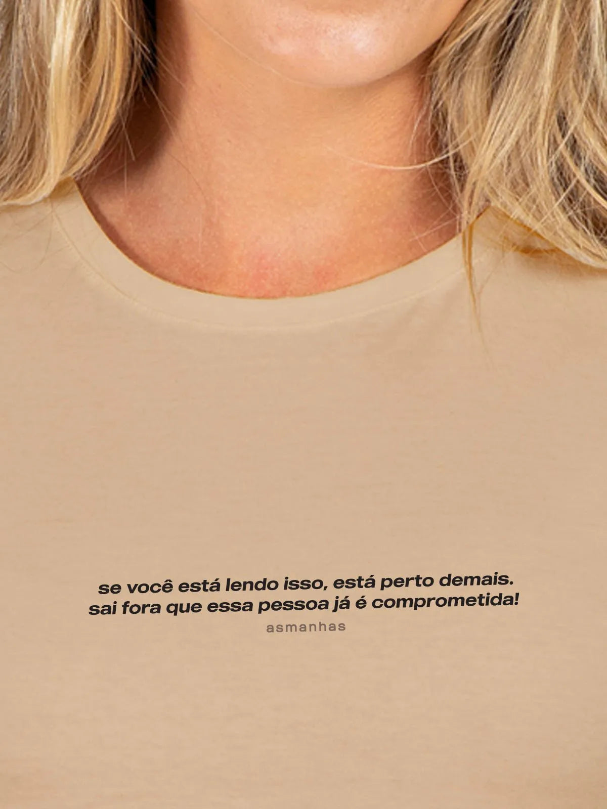 Camiseta Feminina Pessoa Comprometida Asmanhas