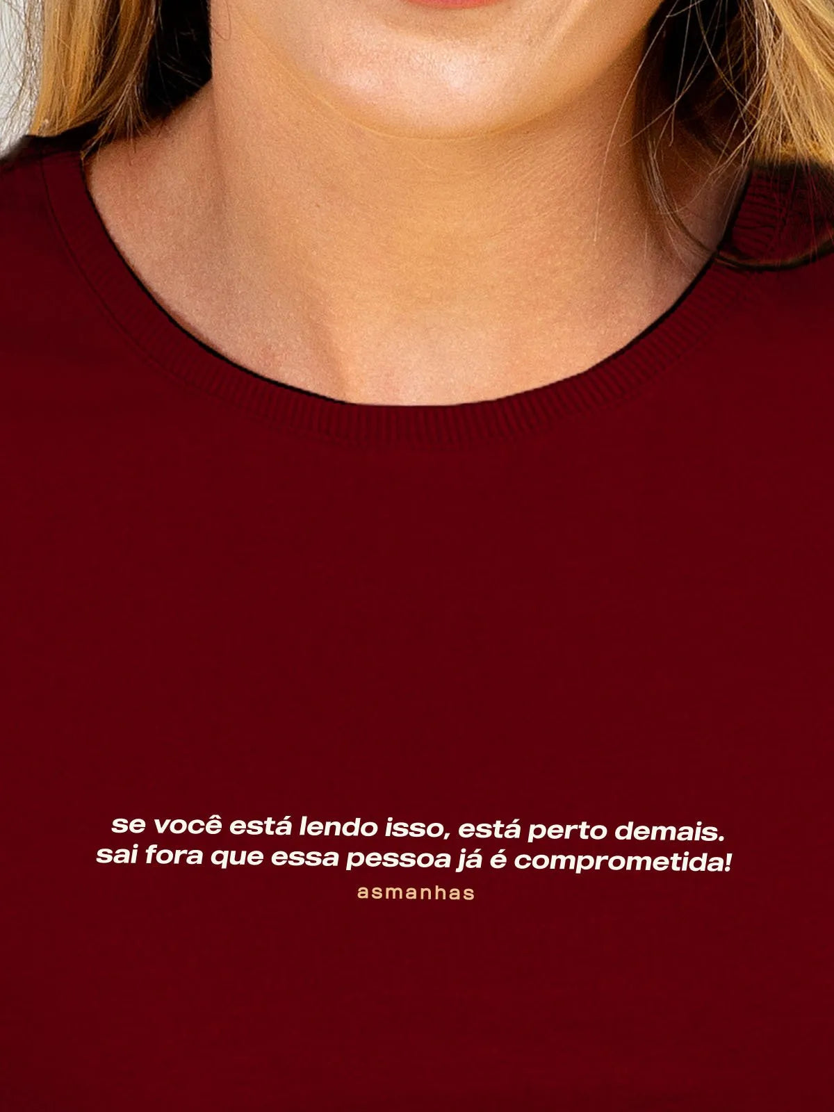 Camiseta Feminina Pessoa Comprometida Asmanhas
