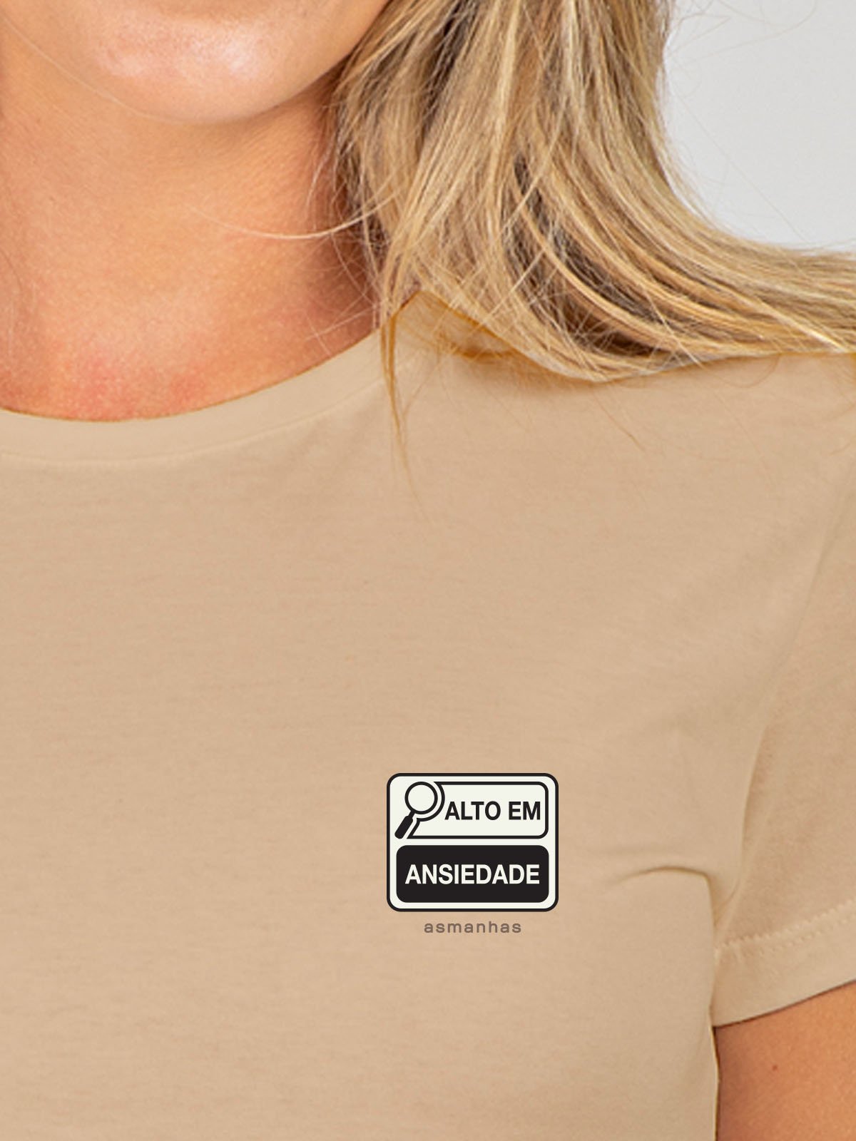 Camiseta Feminina Alto em Ansiedade Asmanhas