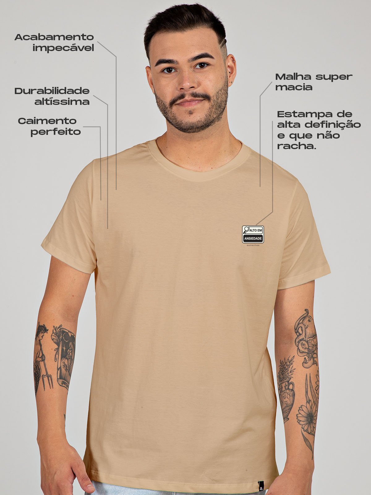 Camiseta Alto em Ansiedade Asmanhas