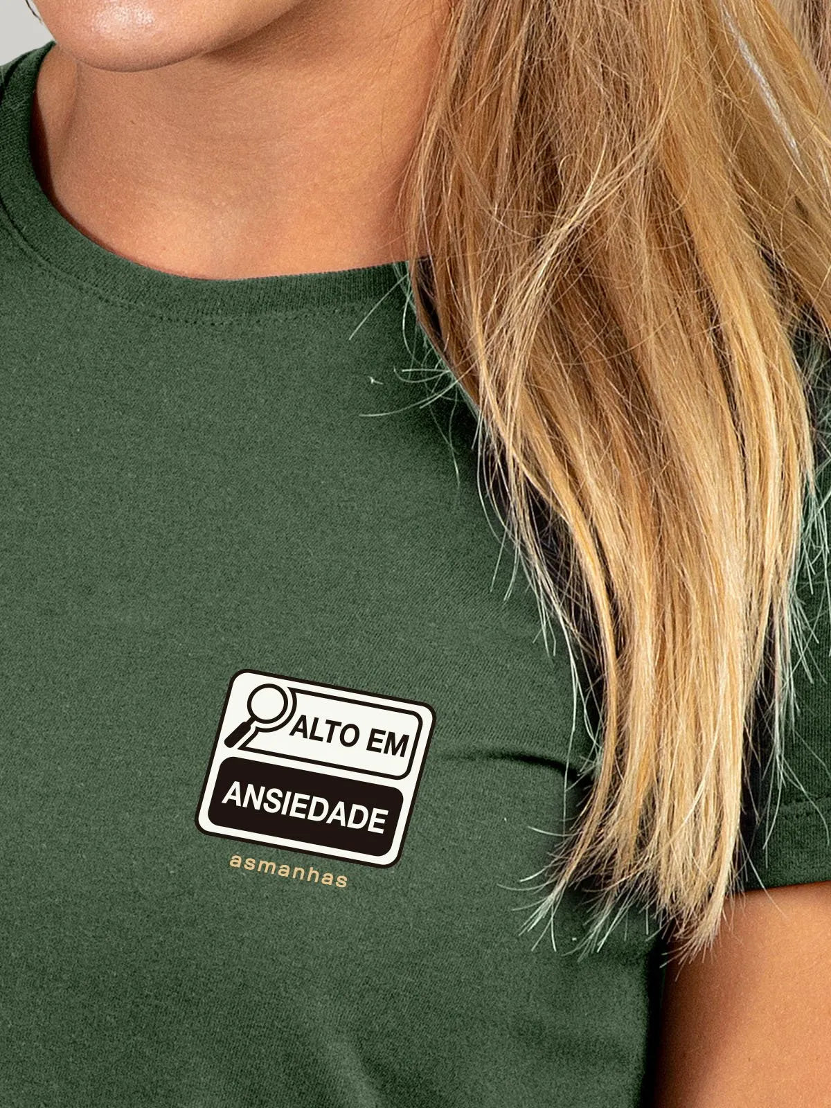 Camiseta Feminina Alto em Ansiedade Asmanhas