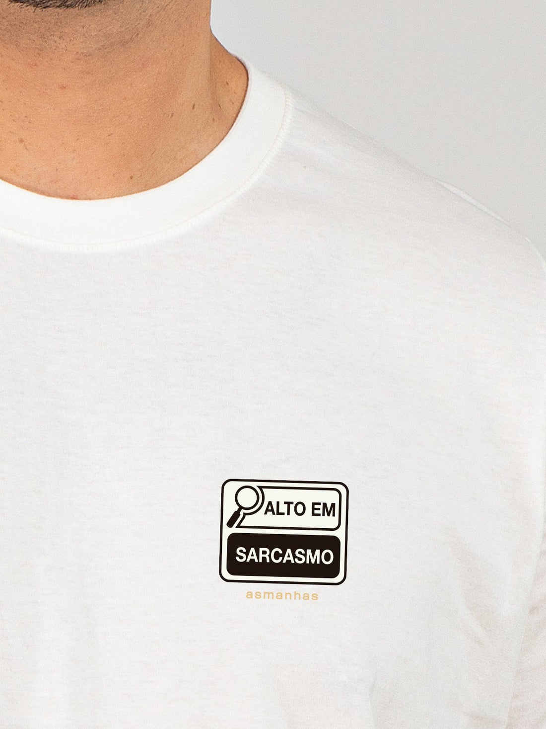 Camiseta Alto em Sarcasmo Asmanhas