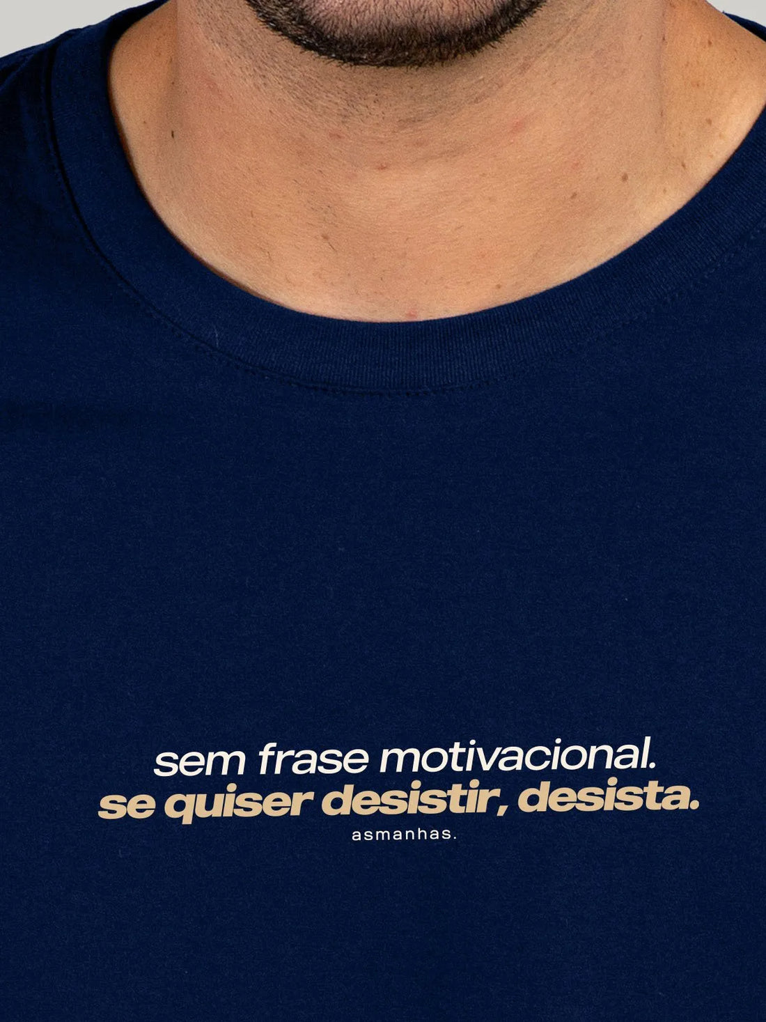 Camiseta Sem Frase Motivacional Asmanhas