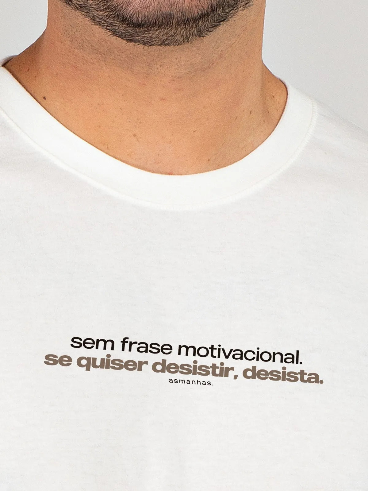 Camiseta Sem Frase Motivacional Asmanhas