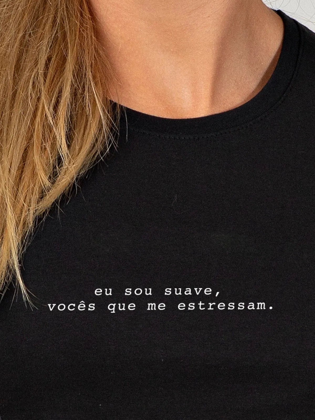 Camiseta Feminina Eu sou Suave Asmanhas